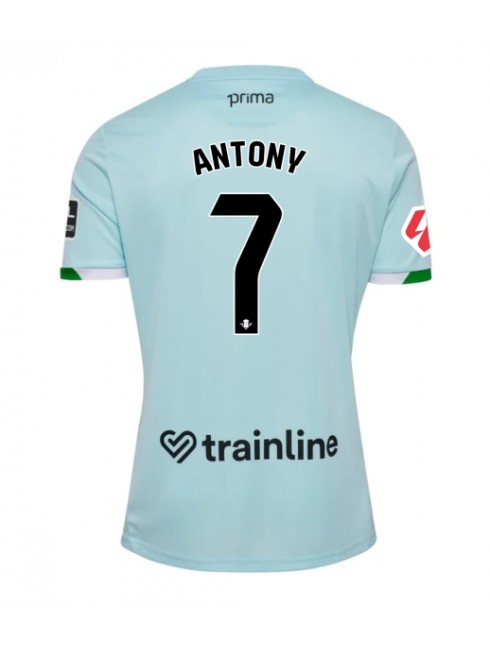 Real Betis Antony #7 Replika Borta Kläder 2025-26 Kortärmad Real Betis Antony #7 Replika Borta Kläder 2025-26 Kortärmad